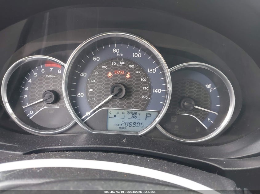 2015 Toyota Corolla VIN 5YFBURHE3FP265611 IAAI salvage auction — FRONT & REAR, Salvage Title, sold $1,850 on 2026-07-22 (photo 7)
