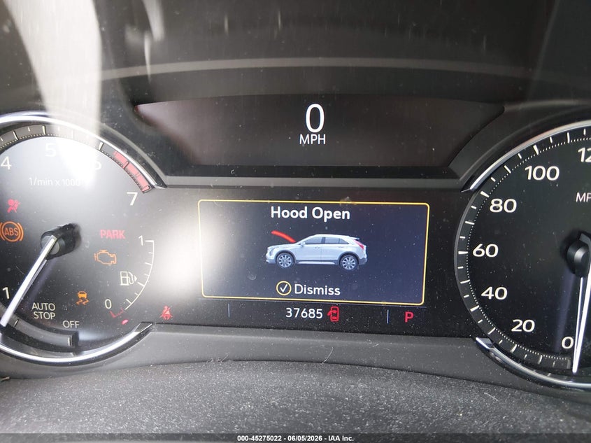 2020 Cadillac Xt4 VIN 1GYFZCR44LF146355 IAAI salvage auction — FRONT END, Salvage Title, sold $4,000 on 2026-07-27 (photo 7)