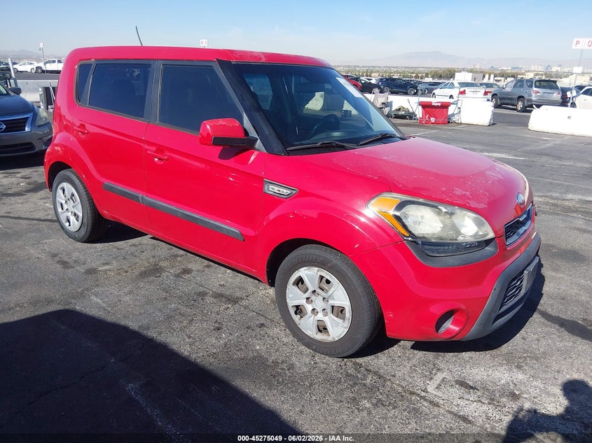 2013 Kia Soul VIN KNDJT2A56D7610533 IAAI salvage auction — NORMAL WEAR, Clear (Nevada), sold $650 on 2026-07-10 (photo 1)