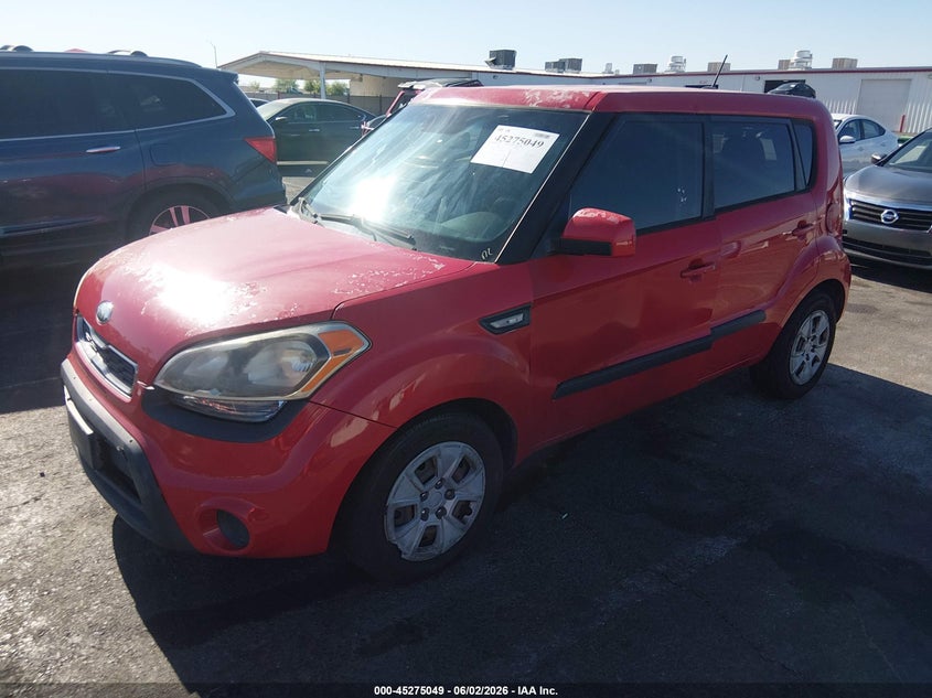 2013 Kia Soul VIN KNDJT2A56D7610533 IAAI salvage auction — NORMAL WEAR, Clear (Nevada), sold $650 on 2026-07-10 (photo 2)