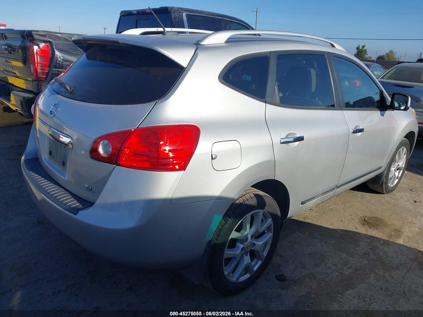 2012 Nissan Rogue VIN JN8AS5MT9CW257115 IAAI salvage auction — LEFT FRONT, Salvage (California), sold $600 on 2026-07-30 (photo 4)