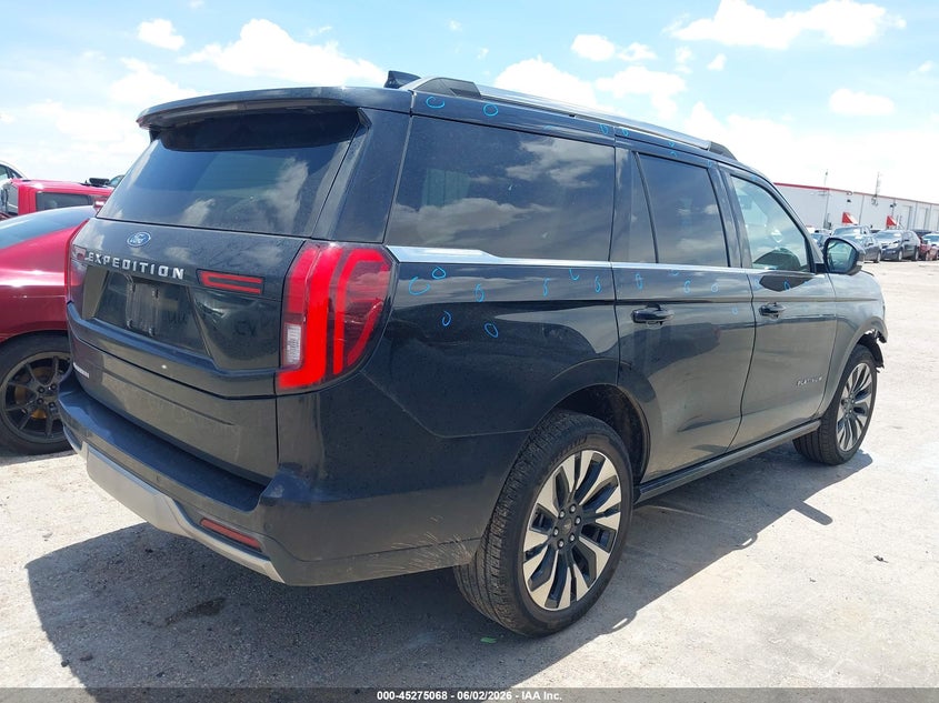 2026 Ford Expedition VIN 1FMJU1M86TEA05740 IAAI salvage auction — FRONT END, Salvage Title, sold $48,750 on 2026-07-21 (photo 4)