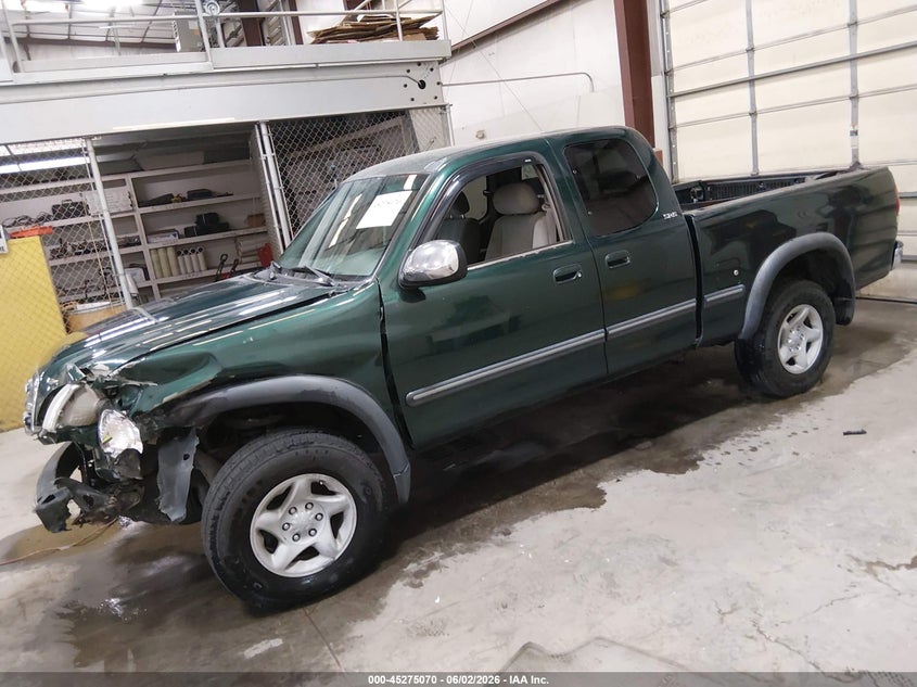 2001 Toyota Tundra VIN 5TBBT441X1S126741 IAAI salvage auction — FRONT END, Salvage (Idaho), sold $2,650 on 2026-07-17 (photo 2)