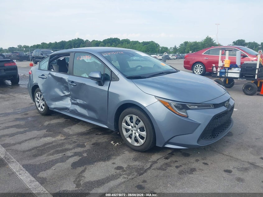 2022 Toyota Corolla VIN 5YFEPMAEXNP378178 IAAI salvage auction — SIDE, Salvage Title, sold $5,350 on 2026-07-17 (photo 1)