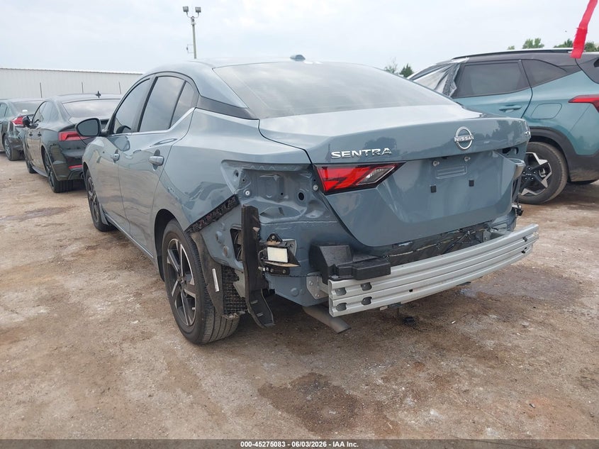 2024 Nissan Sentra VIN 3N1AB8CV3RY316857 IAAI salvage auction — REAR END, Salvage Title, sold $8,650 on 2026-08-19 (photo 3)