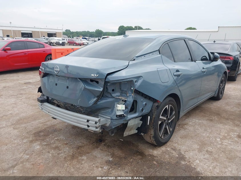 2024 Nissan Sentra VIN 3N1AB8CV3RY316857 IAAI salvage auction — REAR END, Salvage Title, sold $8,650 on 2026-08-19 (photo 4)