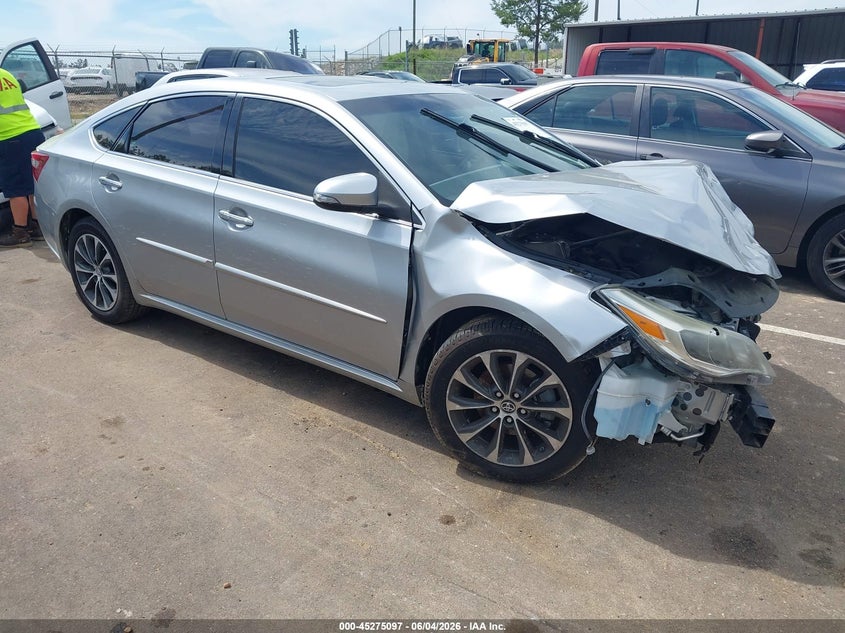2016 Toyota Avalon VIN 4T1BK1EB8GU203803 IAAI salvage auction — SIDE, Salvage Title, sold $1,350 on 2026-07-09 (photo 1)