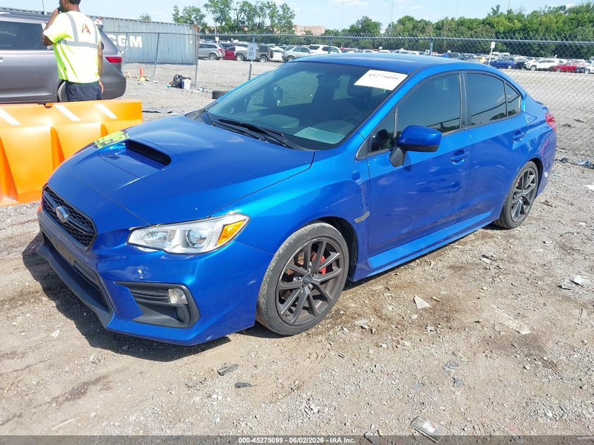 2018 Subaru Wrx VIN JF1VA1B69J9801863 IAAI salvage auction — UNKNOWN, Salvage Title, sold $3,025 on 2026-07-16 (photo 2)