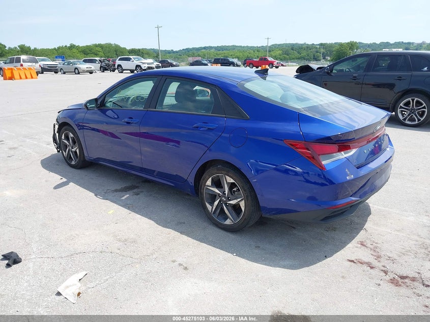 2023 Hyundai Elantra VIN 5NPLS4AG0PH108741 IAAI salvage auction — FRONT END, Salvage Title, sold $2,350 on 2026-07-23 (photo 3)
