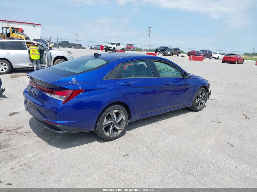 2023 Hyundai Elantra VIN 5NPLS4AG0PH108741 IAAI salvage auction — FRONT END, Salvage Title, sold $2,350 on 2026-07-23 (photo 4)