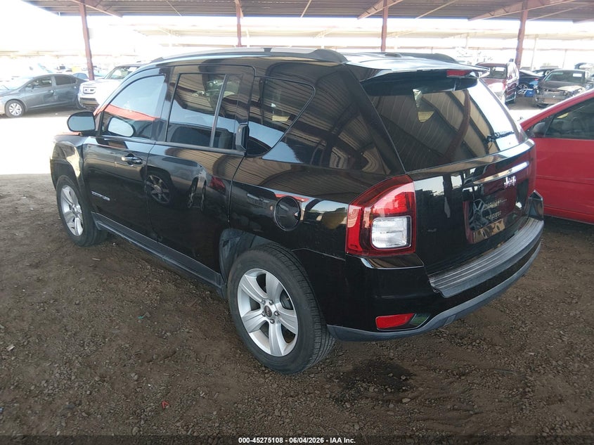 2016 Jeep Compass VIN 1C4NJCBA3GD641401 IAAI salvage auction — FRONT END, Salvage Title, sold $1,550 on 2026-07-05 (photo 3)