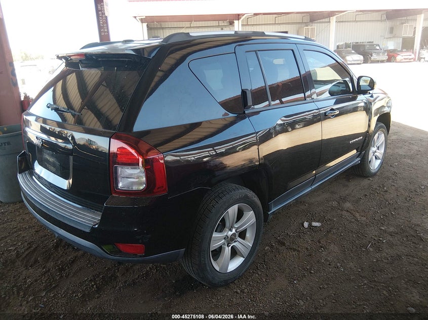 2016 Jeep Compass VIN 1C4NJCBA3GD641401 IAAI salvage auction — FRONT END, Salvage Title, sold $1,550 on 2026-07-05 (photo 4)