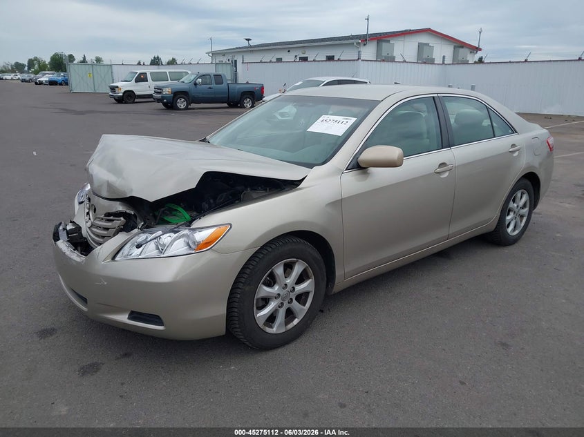 2007 Toyota Camry VIN 4T1BE46K47U703030 IAAI salvage auction — FRONT END, Salvage (California), sold $525 on 2026-07-18 (photo 2)