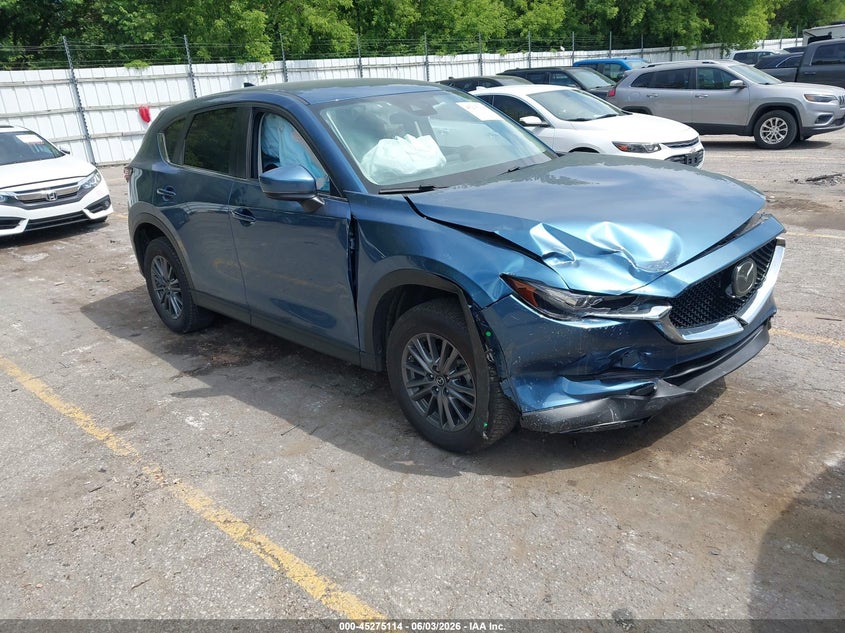 2020 Mazda Cx-5 VIN JM3KFBCM4L0730409 IAAI salvage auction — FRONT END, Clear (Michigan), sold $2,550 on 2026-07-27 (photo 1)