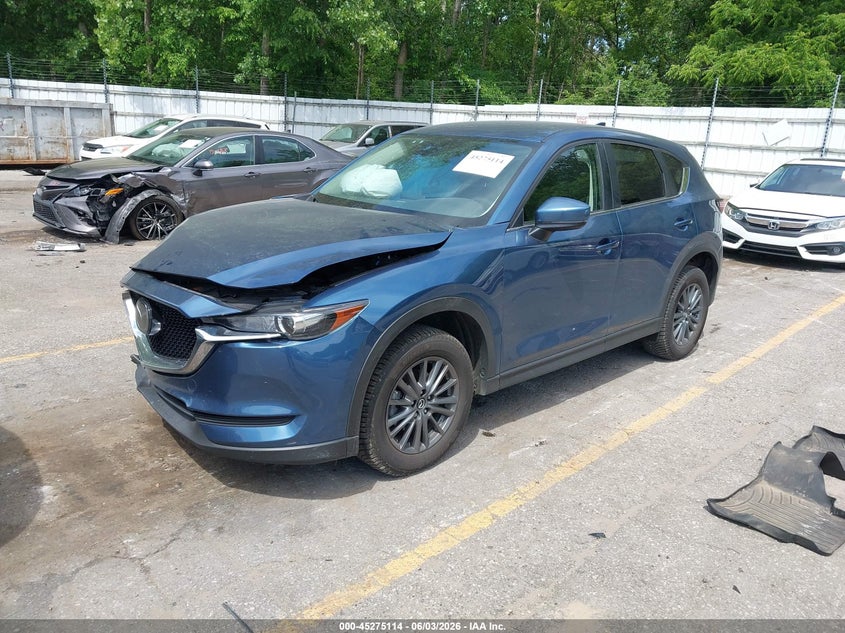2020 Mazda Cx-5 VIN JM3KFBCM4L0730409 IAAI salvage auction — FRONT END, Clear (Michigan), sold $2,550 on 2026-07-27 (photo 2)
