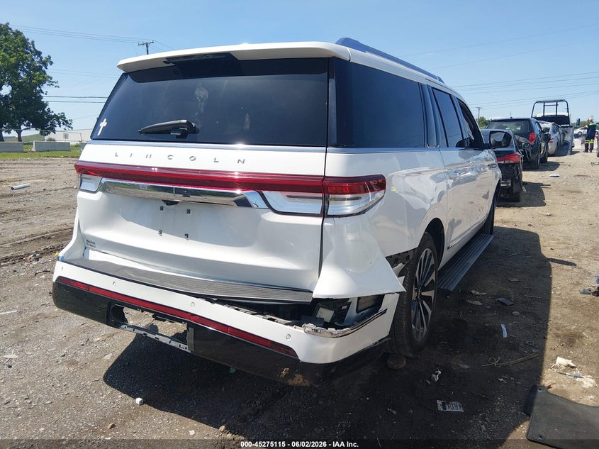 2022 Lincoln Navigator VIN 5LMJJ3LT4NEL16335 IAAI salvage auction — ALL OVER, Salvage (Tennessee), sold $10,900 on 2026-07-27 (photo 4)