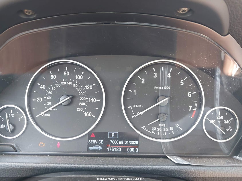 2014 BMW VIN WBA3B1C5XEK134012 IAAI salvage auction — NORMAL WEAR, Salvage Title, sold $325 on 2026-07-17 (photo 7)