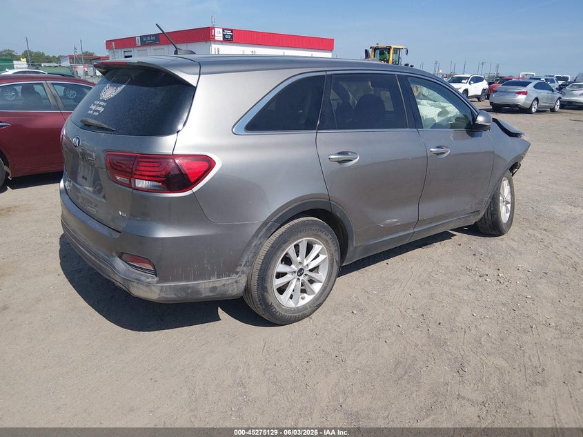 2019 Kia Sorento VIN 5XYPG4A56KG482336 IAAI salvage auction — RIGHT FRONT, Salvage Title, sold $1,850 on 2026-07-22 (photo 4)