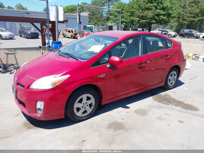 2010 Toyota Prius VIN JTDKN3DU7A1299152 IAAI salvage auction — REAR END, Mv-907A (New York), sold $975 on 2026-07-07 (photo 2)