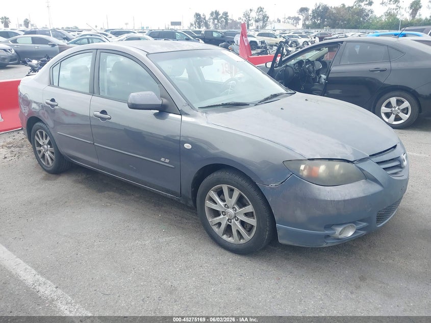 2007 Mazda 3 VIN JM1BK324171660511 IAAI salvage auction — REAR END, Salvage (California), sold $400 on 2026-07-30 (photo 1)