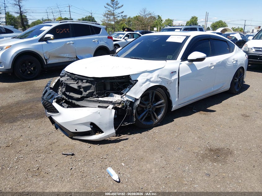 2023 Acura Integra VIN 19UDE4H64PA011205 IAAI salvage auction — FRONT END, Salvage Title, sold $4,600 on 2026-07-24 (photo 2)