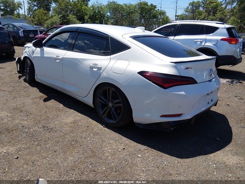 2023 Acura Integra VIN 19UDE4H64PA011205 IAAI salvage auction — FRONT END, Salvage Title, sold $4,600 on 2026-07-24 (photo 3)