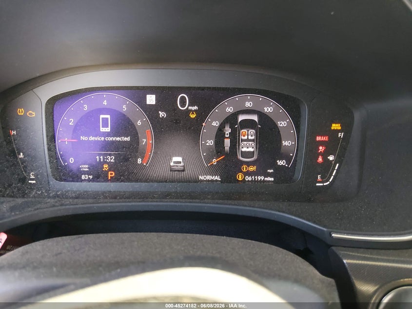 2023 Acura Integra VIN 19UDE4H64PA011205 IAAI salvage auction — FRONT END, Salvage Title, sold $4,600 on 2026-07-24 (photo 7)