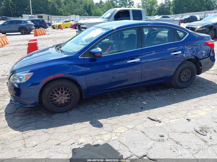 2018 Nissan Sentra VIN 3N1AB7APXJY248284 IAAI salvage auction — ROOF, Salvage (Georgia), sold $1,000 on 2026-07-23 (photo 2)