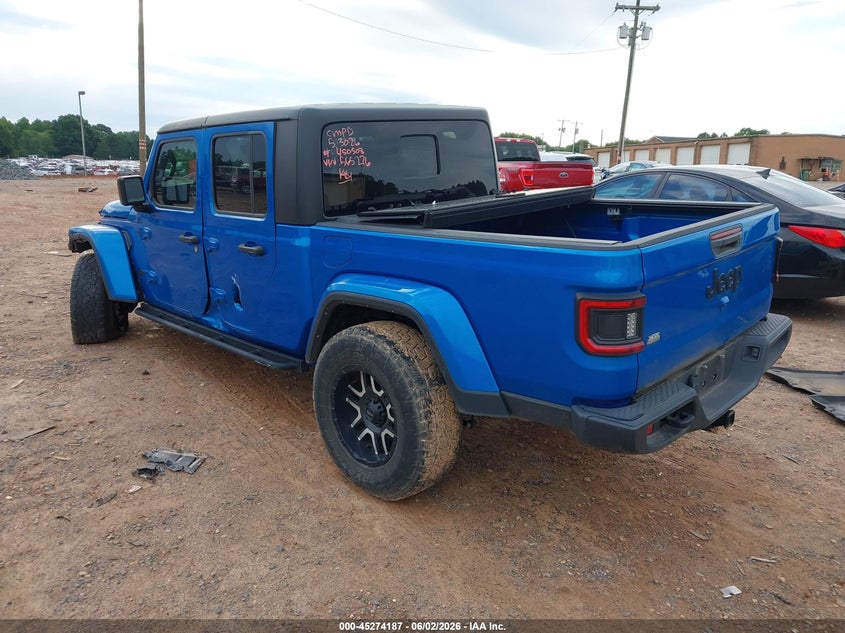 2023 Jeep Gladiator VIN 1C6HJTAG7PL565276 IAAI salvage auction — FRONT END, Salvage Title, sold $10,300 on 2026-07-12 (photo 3)
