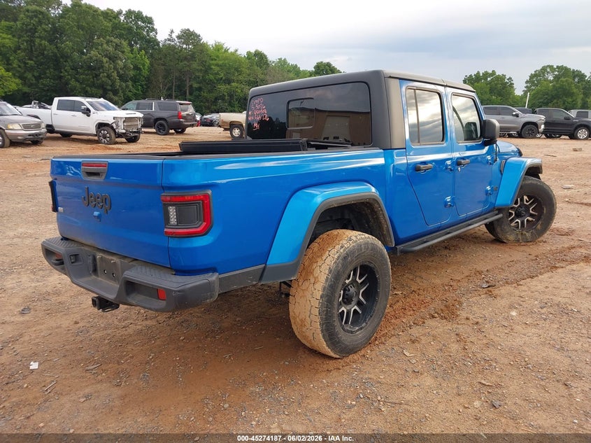 2023 Jeep Gladiator VIN 1C6HJTAG7PL565276 IAAI salvage auction — FRONT END, Salvage Title, sold $10,300 on 2026-07-12 (photo 4)
