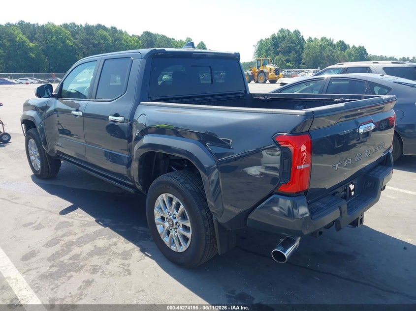 2025 Toyota Tacoma VIN 3TYLC5LN8ST028433 IAAI salvage auction — RIGHT FRONT, Salvage (North Carolina), sold $33,000 on 2026-07-30 (photo 3)