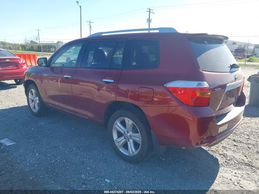 2009 Toyota Highlander VIN JTEES42A392120014 IAAI salvage auction — RIGHT SIDE, Clear (Wisconsin), sold $2,200 on 2026-07-09 (photo 3)
