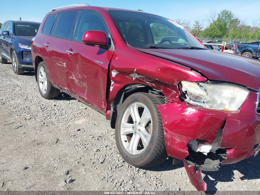 2009 Toyota Highlander VIN JTEES42A392120014 IAAI salvage auction — RIGHT SIDE, Clear (Wisconsin), sold $2,200 on 2026-07-09 (photo 6)