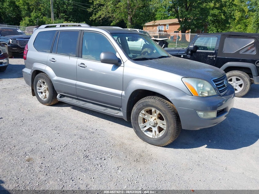 2007 Lexus Gx VIN JTJBT20X570132607 IAAI salvage auction — WATER/FLOOD, Clear (Virginia), sold $2,550 on 2026-07-07 (photo 1)