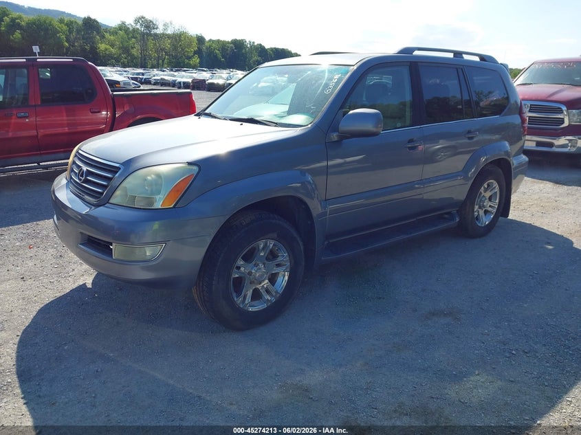 2007 Lexus Gx VIN JTJBT20X570132607 IAAI salvage auction — WATER/FLOOD, Clear (Virginia), sold $2,550 on 2026-07-07 (photo 2)