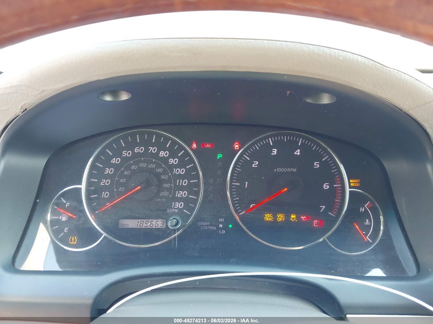 2007 Lexus Gx VIN JTJBT20X570132607 IAAI salvage auction — WATER/FLOOD, Clear (Virginia), sold $2,550 on 2026-07-07 (photo 7)