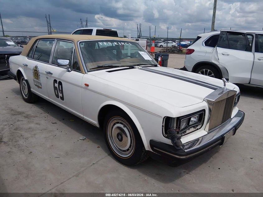 1991 Rolls-royce Silver spur VIN SCAZN02D9MCX36133 IAAI salvage auction — RIGHT FRONT, Original (Texas), sold $7,700 on 2026-07-09 (photo 1)