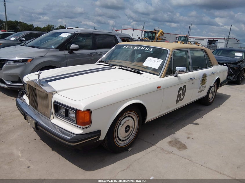 1991 Rolls-royce Silver spur VIN SCAZN02D9MCX36133 IAAI salvage auction — RIGHT FRONT, Original (Texas), sold $7,700 on 2026-07-09 (photo 2)