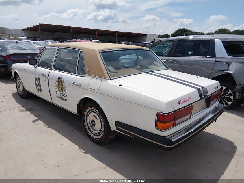 1991 Rolls-royce Silver spur VIN SCAZN02D9MCX36133 IAAI salvage auction — RIGHT FRONT, Original (Texas), sold $7,700 on 2026-07-09 (photo 3)