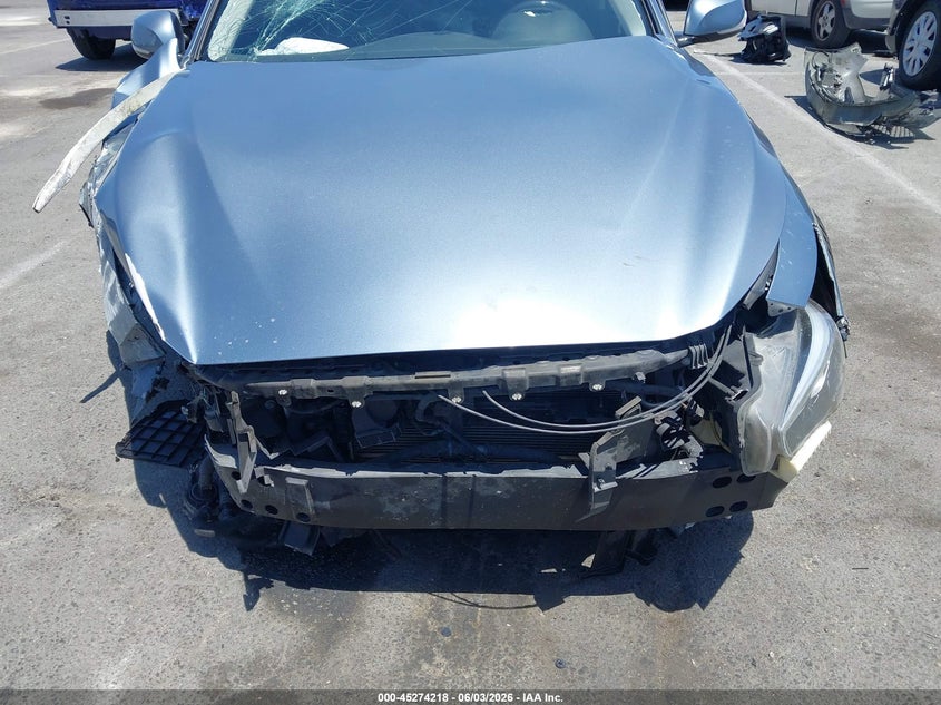2018 Infiniti Q50 VIN JN1EV7APXJM366556 IAAI salvage auction — FRONT END, Salvage Title, sold $2,550 on 2026-07-16 (photo 6)