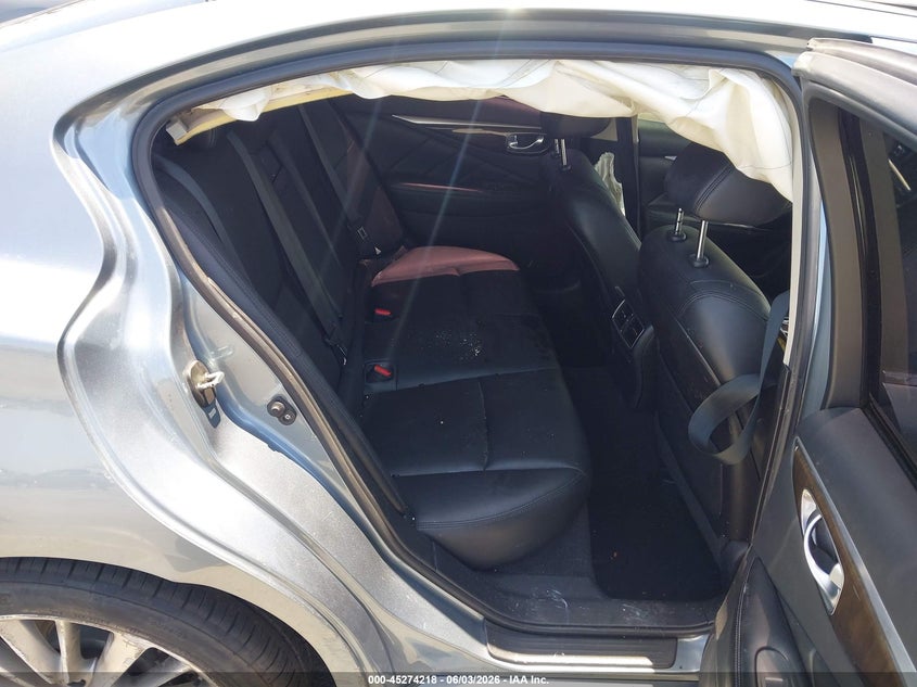2018 Infiniti Q50 VIN JN1EV7APXJM366556 IAAI salvage auction — FRONT END, Salvage Title, sold $2,550 on 2026-07-16 (photo 8)