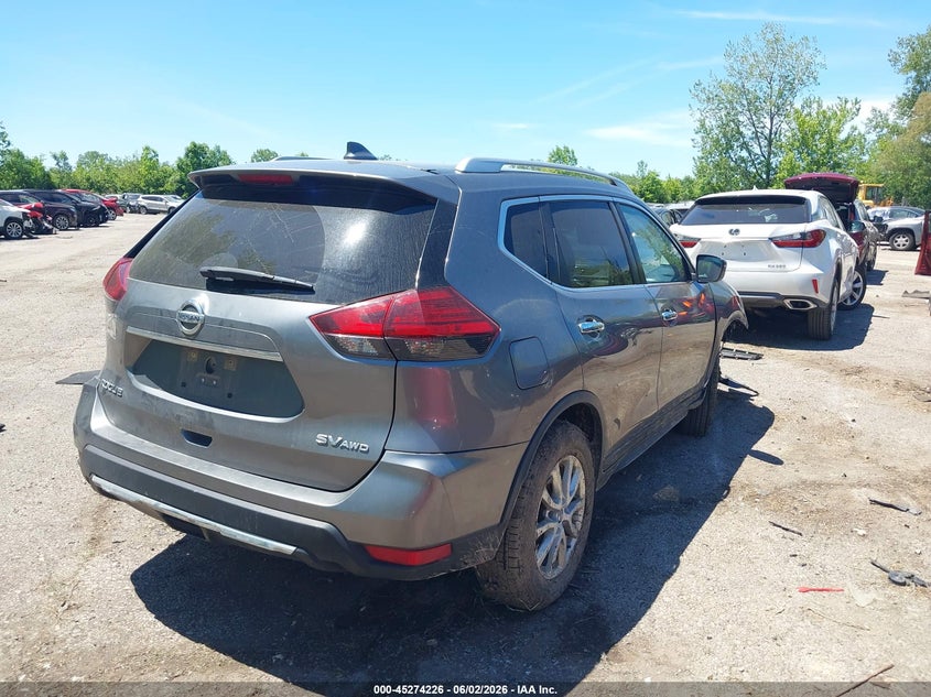 2018 Nissan Rogue VIN KNMAT2MV0JP559151 IAAI salvage auction — FRONT END, Salvage (Ohio), sold $1,025 on 2026-07-28 (photo 4)