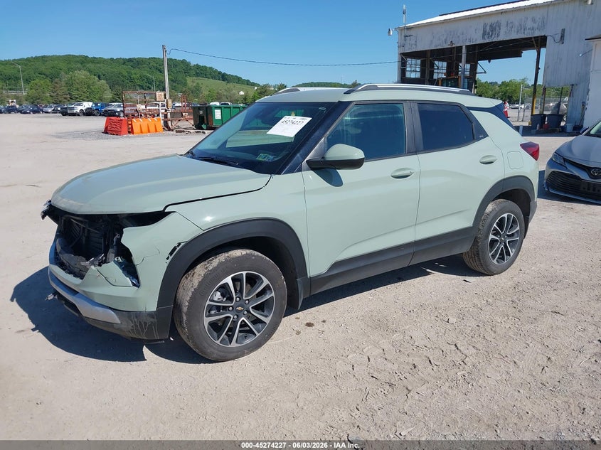 2026 Chevrolet Trailblazer VIN KL79MRSL5TB061146 IAAI salvage auction — FRONT END, Salvage Title, sold $7,400 on 2026-07-22 (photo 2)