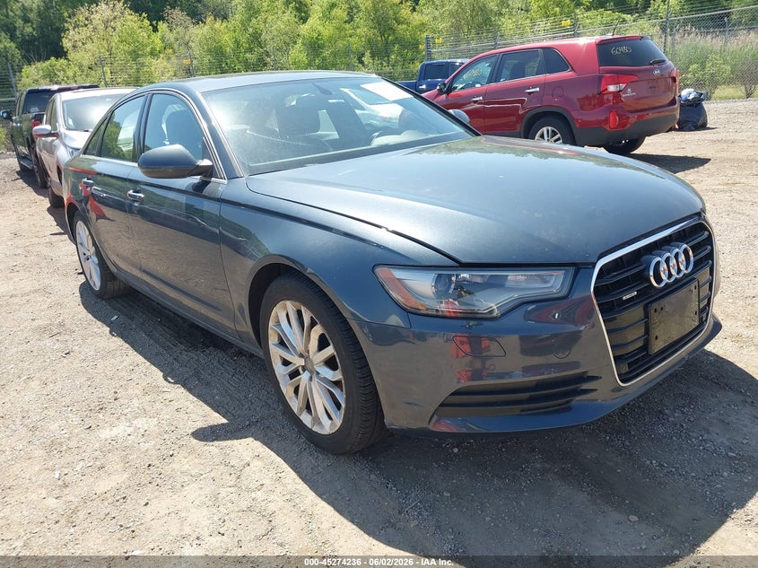 2014 Audi A6 VIN WAUGFAFCXEN018288 IAAI salvage auction — NORMAL WEAR, Salvage Title, sold $2,050 on 2026-07-22 (photo 1)