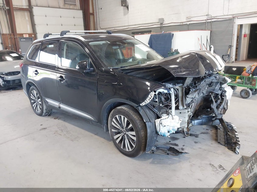 2019 Mitsubishi Outlander VIN JA4AZ3A37KZ014037 IAAI salvage auction — FRONT END, Salvage Title, sold $1,075 on 2026-07-29 (photo 1)