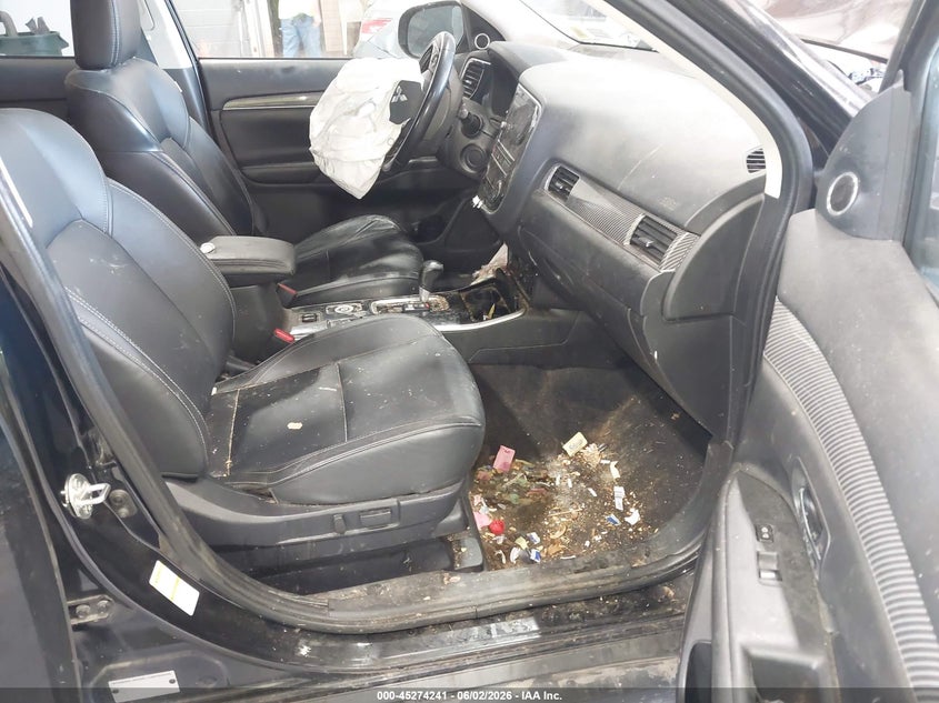 2019 Mitsubishi Outlander VIN JA4AZ3A37KZ014037 IAAI salvage auction — FRONT END, Salvage Title, sold $1,075 on 2026-07-29 (photo 5)