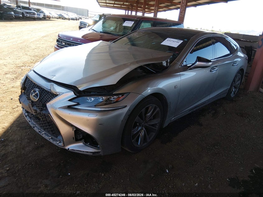2018 Lexus Ls VIN JTHB51FF4J5003286 IAAI salvage auction — FRONT END, Salvage Title, sold $17,500 on 2026-07-21 (photo 2)