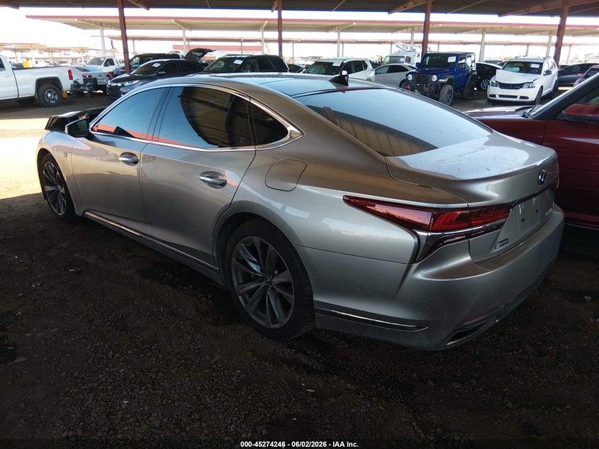 2018 Lexus Ls VIN JTHB51FF4J5003286 IAAI salvage auction — FRONT END, Salvage Title, sold $17,500 on 2026-07-21 (photo 3)