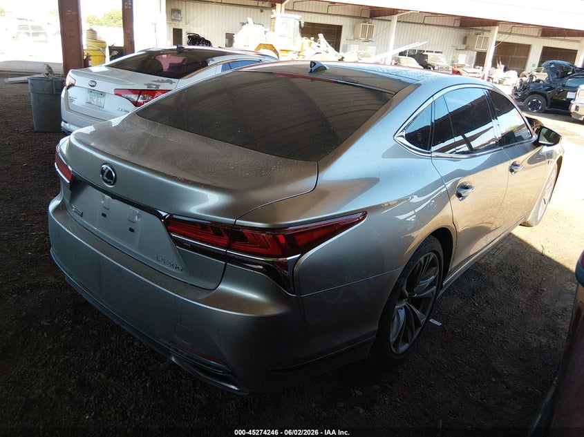 2018 Lexus Ls VIN JTHB51FF4J5003286 IAAI salvage auction — FRONT END, Salvage Title, sold $17,500 on 2026-07-21 (photo 4)