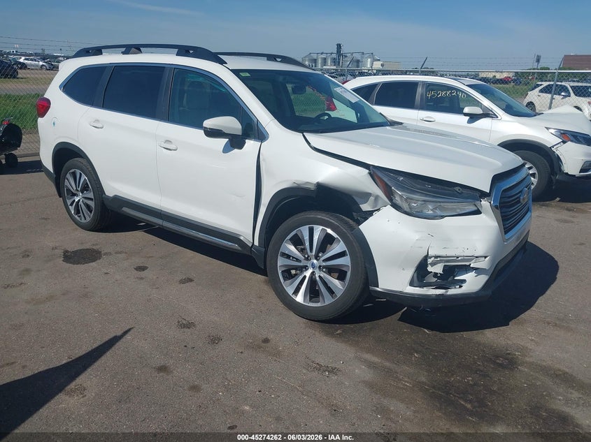 2019 Subaru Ascent VIN 4S4WMAJD4K3416944 IAAI salvage auction — RIGHT FRONT, Salvage Title, sold $3,850 on 2026-07-27 (photo 1)